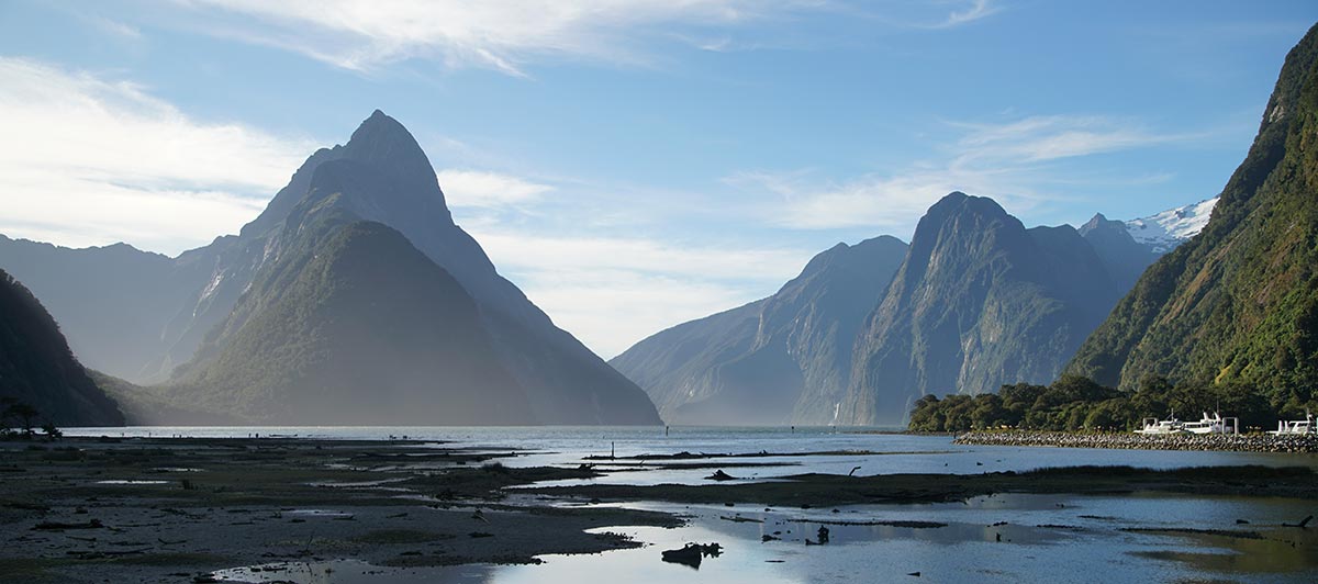 Mitre Peak above Milford Sound