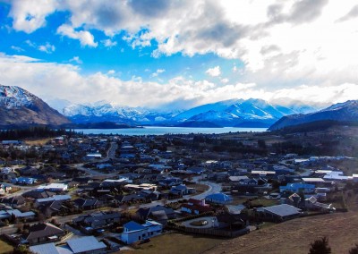 View from Mount Iron in Winter