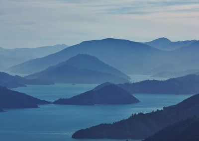 Kenepuru Sound at dusk