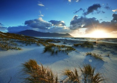 Martins Bay sand dunes
