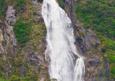 Milford Sound waterfall