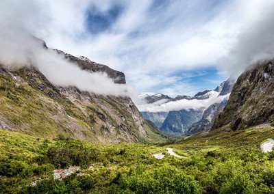 The road to Milford Sound