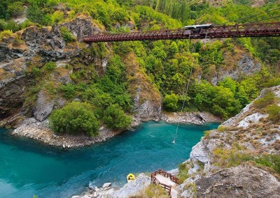 Bungy jumping in Queenstown