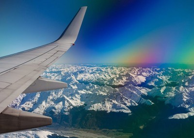Southern Alps from the air