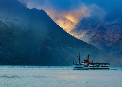 Earnslaw cruising on Lake Wakatipu